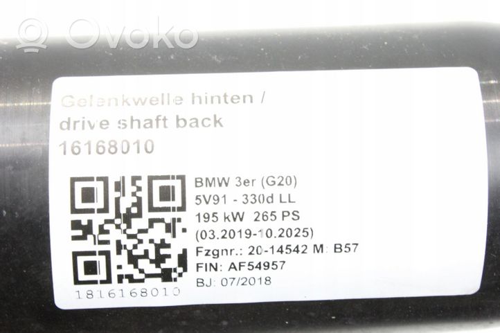 BMW 3 G20 G21 Ressort hélicoïdal arrière 