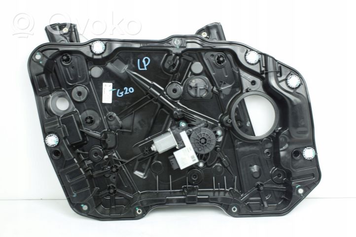 BMW 3 G20 G21 Mechanizm podnoszenia szyby przedniej bez silnika 7497101