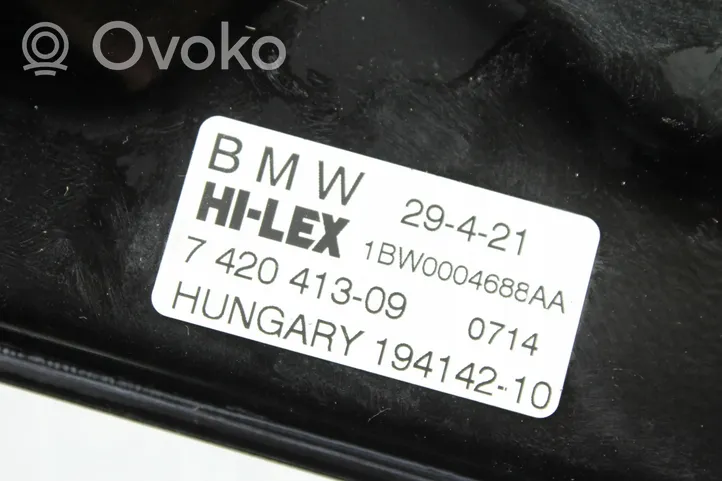 BMW X2 F39 Задний електрический механизм для подъема окна без двигателя 7420413