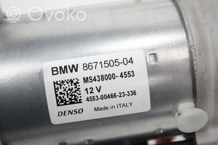 BMW X3 G01 Starteris 8671505-02