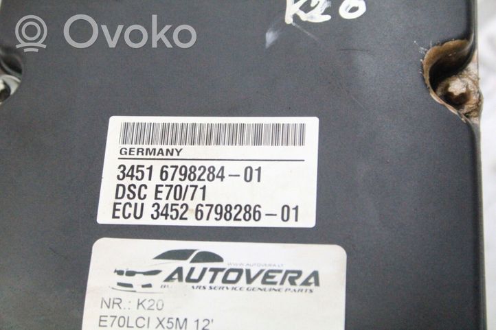 BMW X5 E70 Pompe ABS 6798284