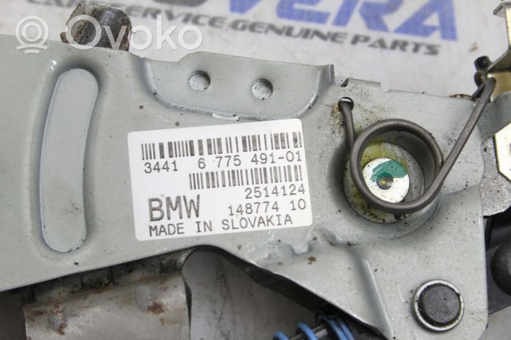 BMW 6 E63 E64 Rankinio mechanizmas (salone) 6775491