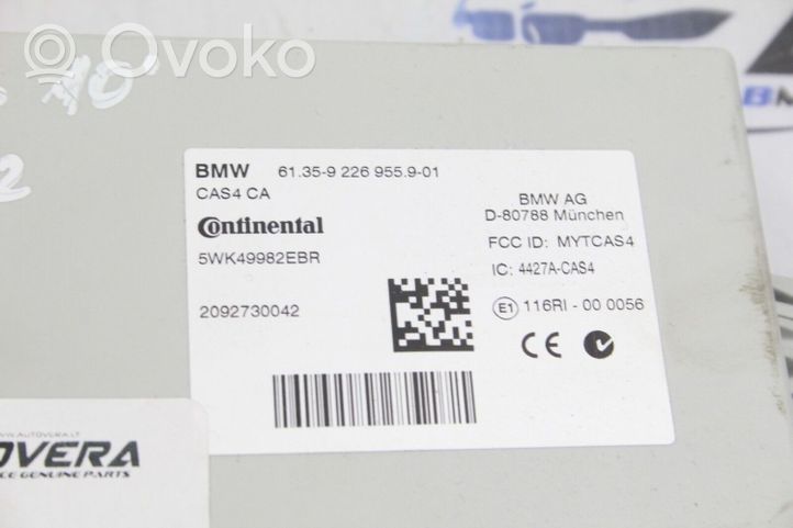 BMW 7 F01 F02 F03 F04 Moottorin ohjainlaite/moduuli 7604075