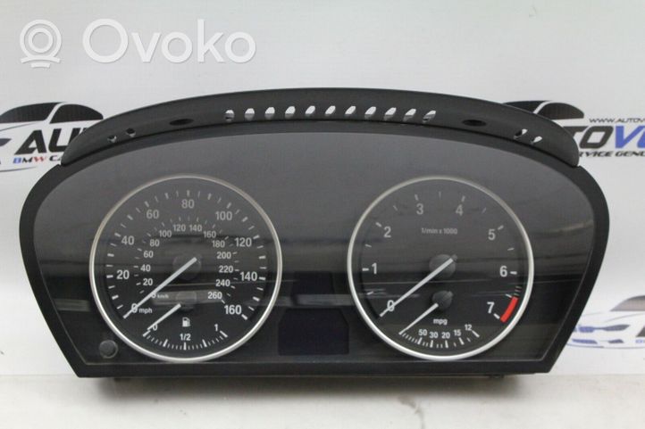 BMW X5 E70 Compteur de vitesse tableau de bord 9143833