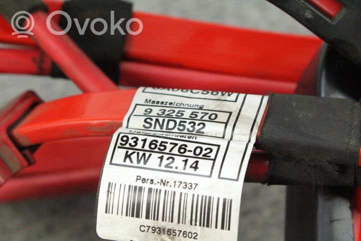 BMW 4 F32 F33 Cavo positivo (batteria) 9316576