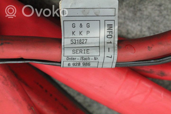 BMW 6 E63 E64 Positive cable (battery) 6928986