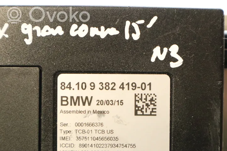 BMW 4 F36 Gran coupe Bluetooth modulis 9382419