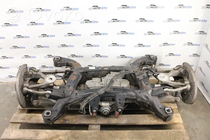 BMW X6 M Rear axle beam 7597990