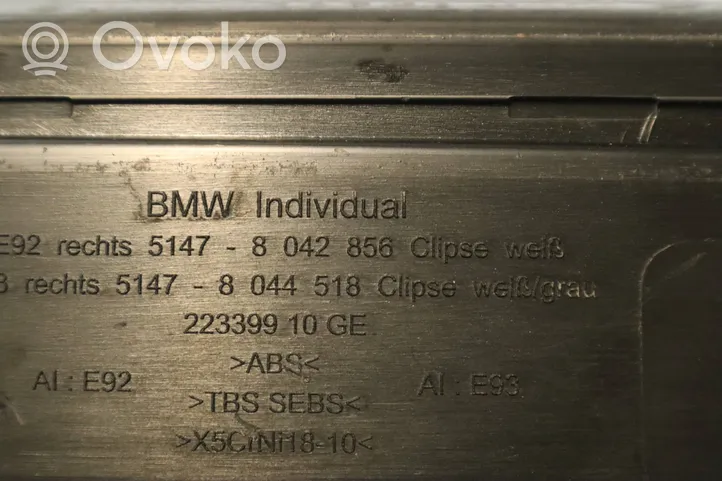 BMW 3 E92 E93 Listwa progowa przednia 8042856