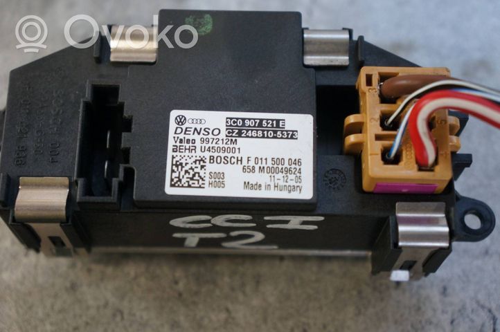 Volkswagen PASSAT CC Heater blower fan relay 3C0907521E