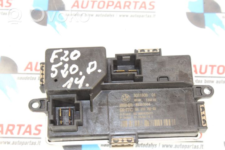 BMW 5 F10 F11 Motorino ventola riscaldamento/resistenza ventola 9311938