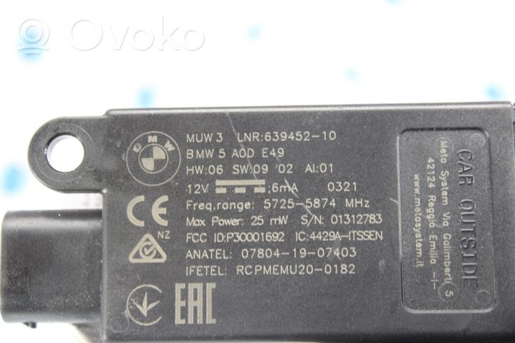 BMW 4 G22 G23 G24 G26 Boîtier module alarme 5A0DE49