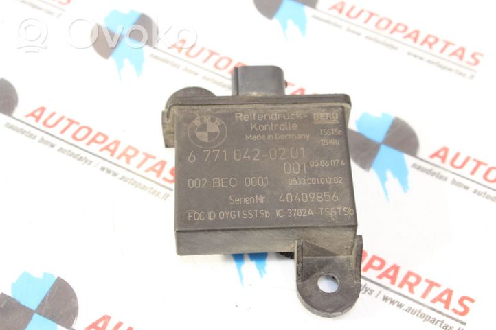 BMW X5 E70 Module de pression des pneus 6771042