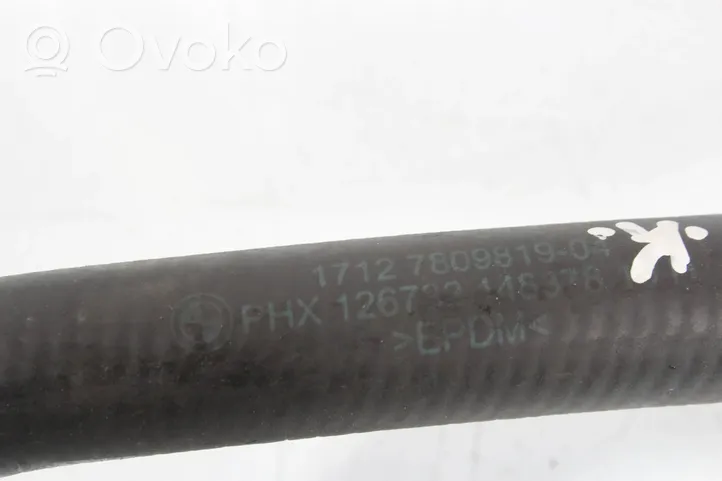 BMW 5 F10 F11 Moottorin vesijäähdytyksen putki/letku 7809819