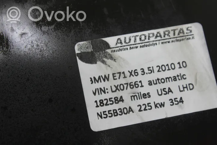 BMW X6 E71 Sisälämmityksen ilmastoinnin korin kotelo 6945575