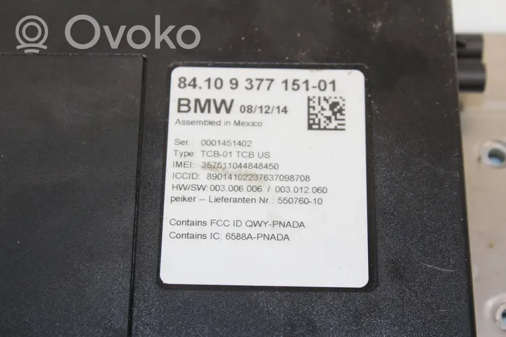 BMW X4 F26 Moduł / Sterownik Bluetooth 9377151