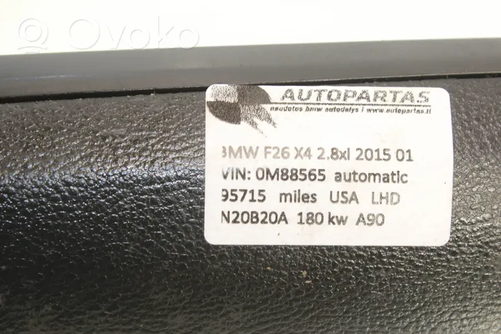 BMW X4 F26 Interruttore di controllo dell’alzacristalli elettrico 9208111