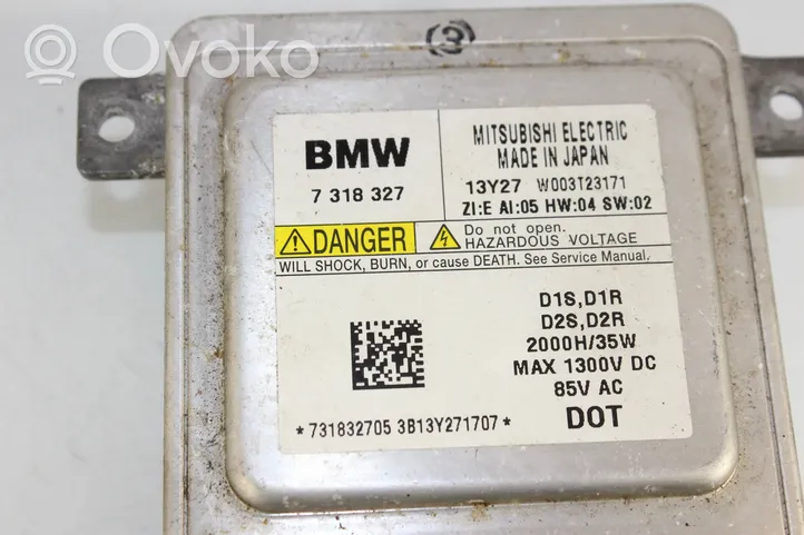 BMW 3 E90 E91 Ajovalojen virranrajoitinmoduuli Xenon 7318327