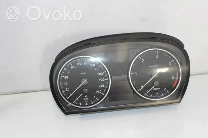 BMW 3 E90 E91 Speedometer (instrument cluster) 9220963
