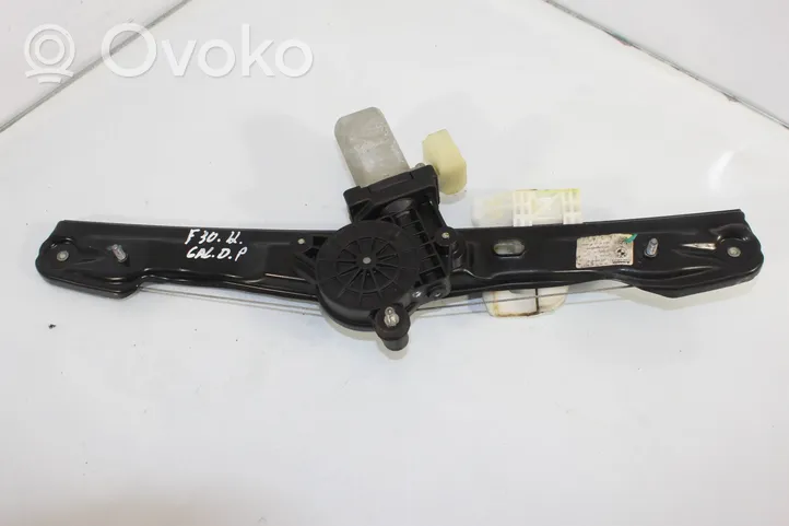 BMW 3 F30 F35 F31 Regulador de puerta trasera con motor 7351050