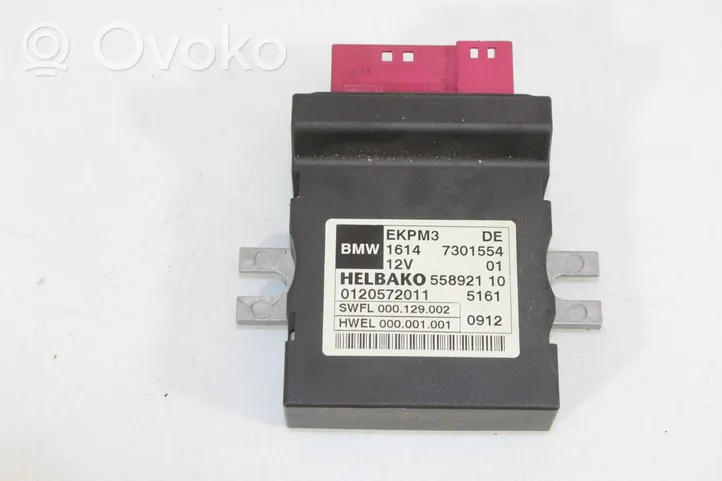 BMW 3 F30 F35 F31 Degalų (kuro) siurblio valdymo blokas 7301554