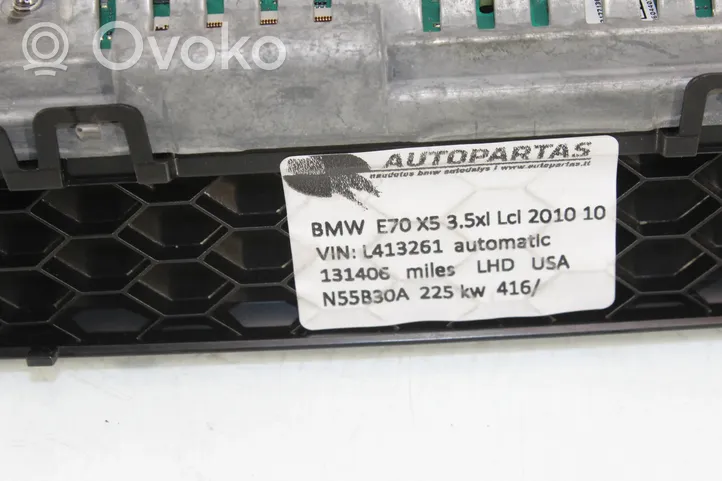 BMW X5 E70 Monitor / wyświetlacz / ekran 9232896