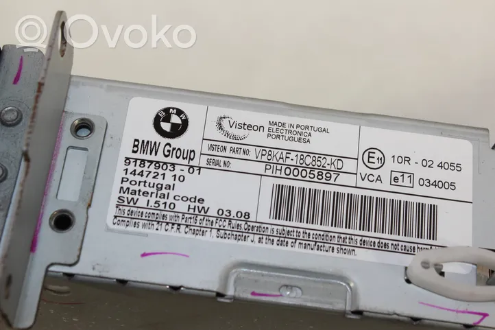 BMW 5 E60 E61 Unité principale radio / CD / DVD / GPS 9187903