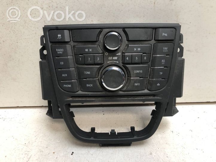 Opel Astra J Controllo multimediale autoradio 13346050