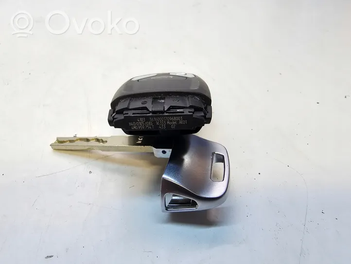 Audi Q7 4M Ignition key/card 4M0959754T