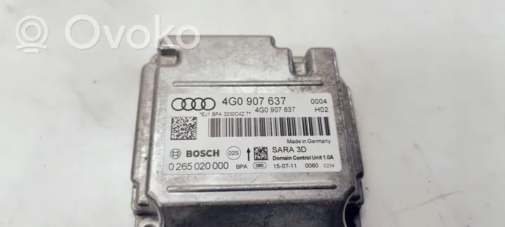 Audi A6 S6 C7 4G Sensore di imbardata accelerazione ESP 4G0907637