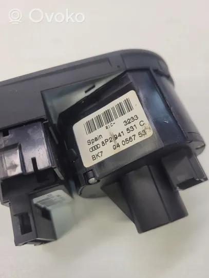 Audi A3 S3 A3 Sportback 8P Light switch 8P2941531C