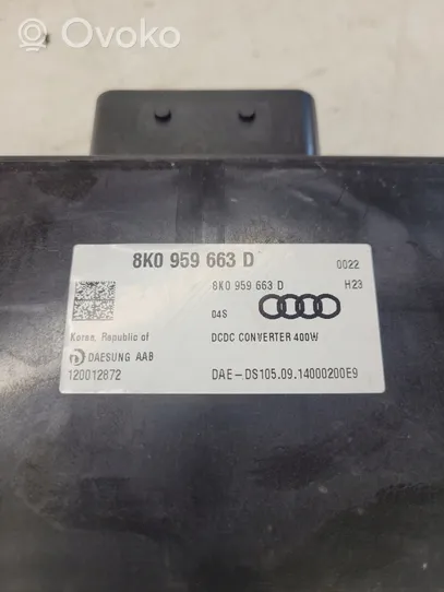 Audi A4 S4 B8 8K Convertitore di tensione inverter 8K0959663D