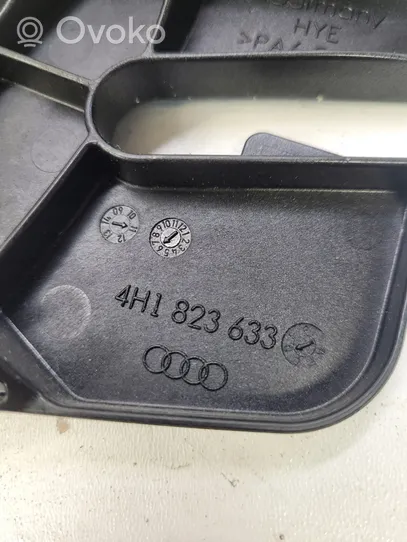 Audi A8 S8 D4 4H Variklio dangčio (kapoto) rankenėlė 4H1823633D