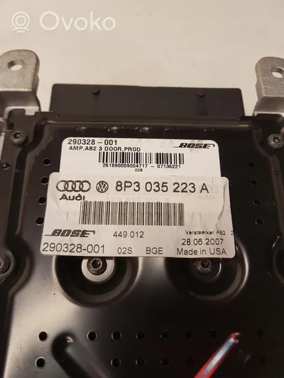 Audi A3 S3 8P Wzmacniacz audio 8P3035223A