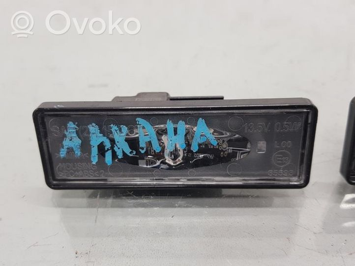 Renault Arkana Lampa oświetlenia tylnej tablicy rejestracyjnej 265101139R