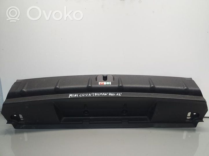 Mini Cooper Countryman R60 Rivestimento della copertura ripiano portaoggetti 9801185