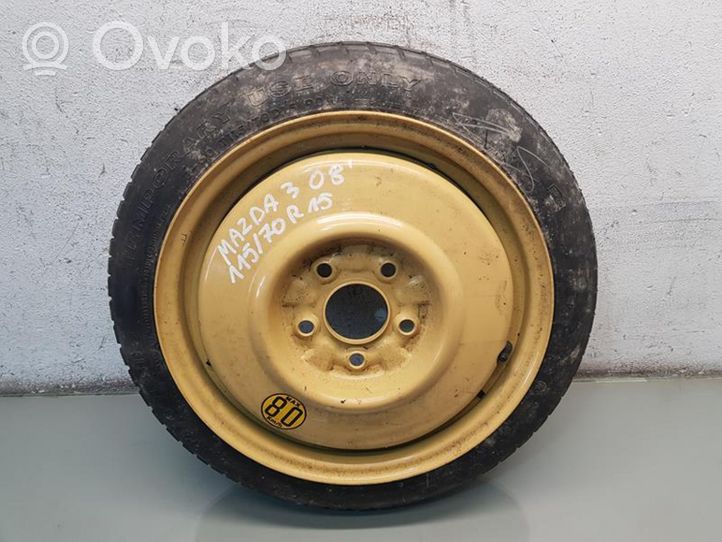 Mazda 3 I R16 spare wheel 