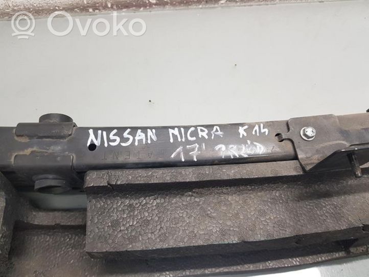 Nissan Micra K14 Traversa di supporto paraurti anteriore 