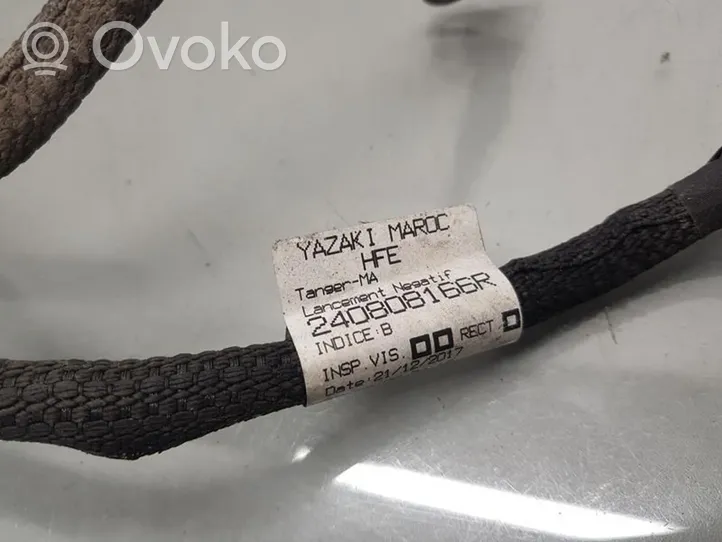 Renault Kadjar Câble négatif masse batterie 240808166R