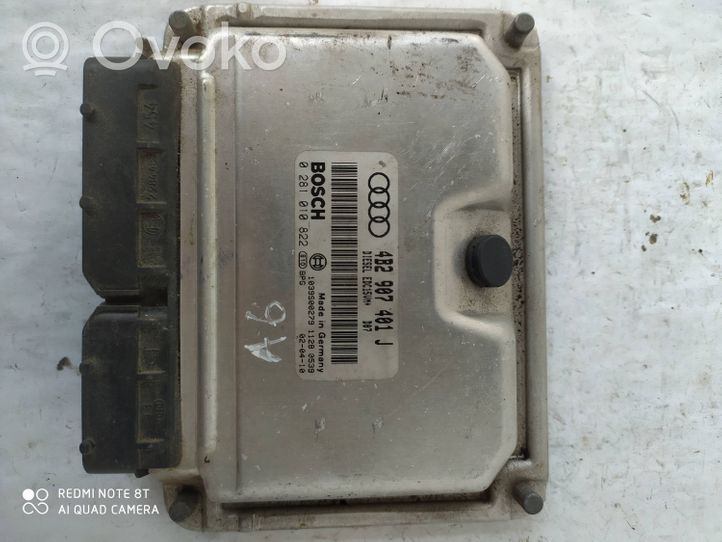 Audi A6 S6 C5 4B Calculateur moteur ECU 4B2907401J