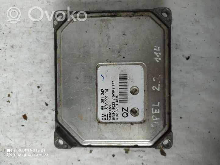 Opel Vectra C Calculateur moteur ECU 5WK9177