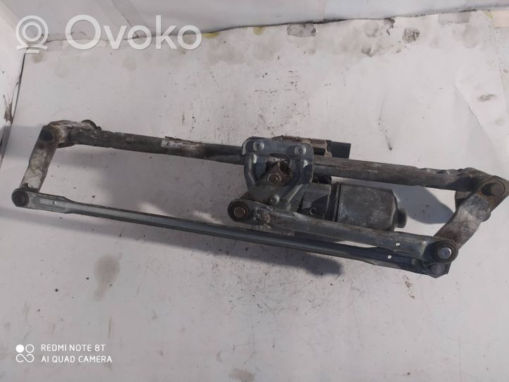 Skoda Octavia Mk2 (1Z) Mechanizm i silniczek wycieraczek szyby przedniej / czołowej 1Z1955023C