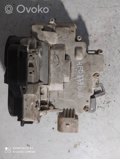 Audi A6 S6 C6 4F Serrure de porte arrière 4F0839016