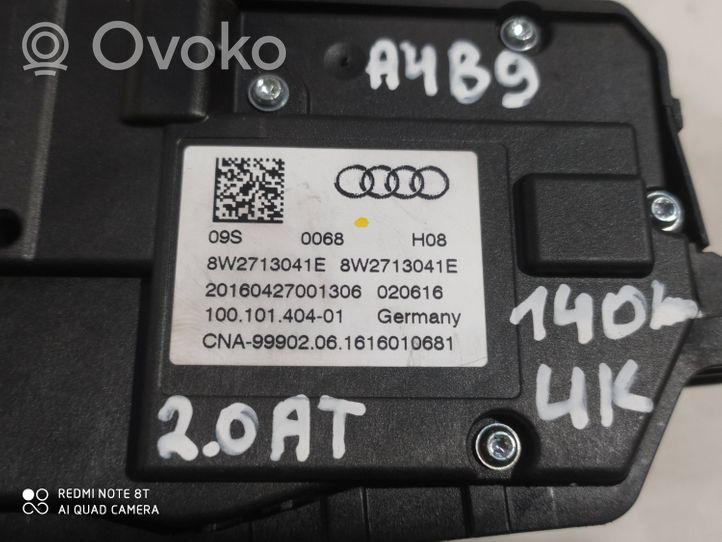 Audi A4 S4 B9 Pavarų perjungimo mechanizmas (kulysa) (salone) 8W2713041E