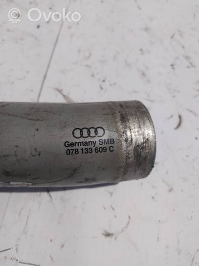 Audi A6 Allroad C5 Manguera/tubo del intercooler 078133609C