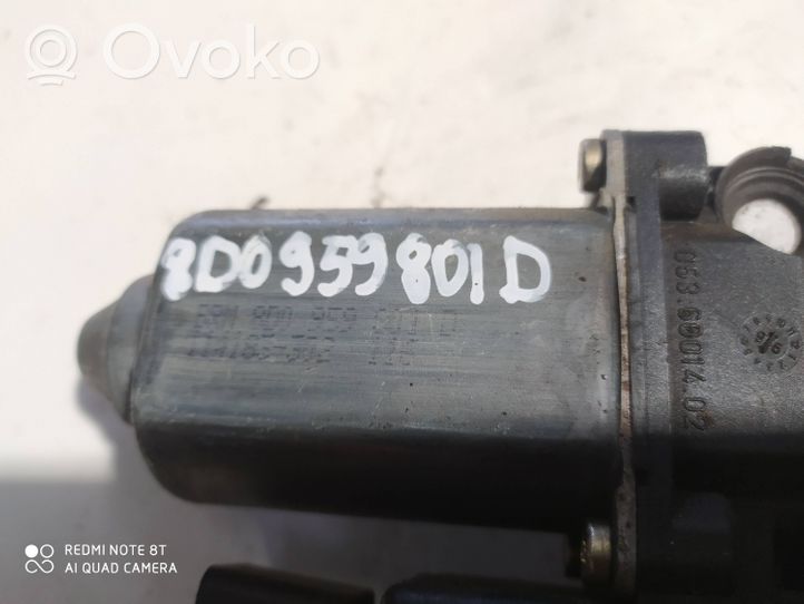 Audi A4 S4 B5 8D Varikliukas priekinio langų pakėlėjo 8D0959801D