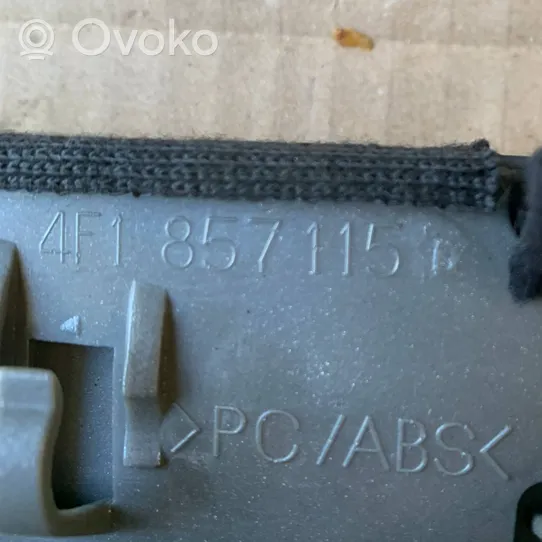 Audi A6 S6 C6 4F Element deski rozdzielczej 4F1857115D