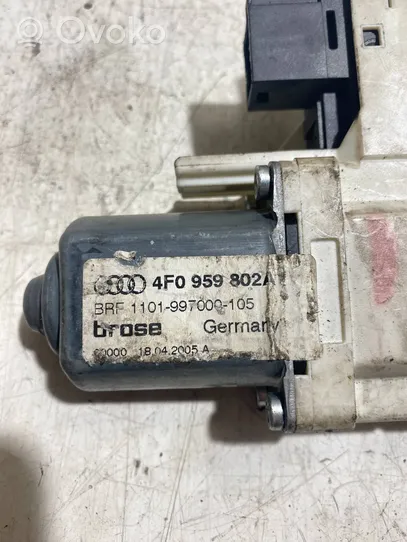 Audi A6 S6 C6 4F Moteur de lève-vitre de porte avant 4F0959802A