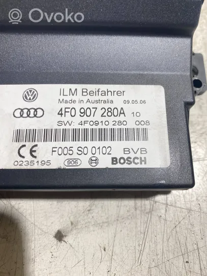 Audi A6 S6 C6 4F Autres unités de commande / modules 4F0907280A