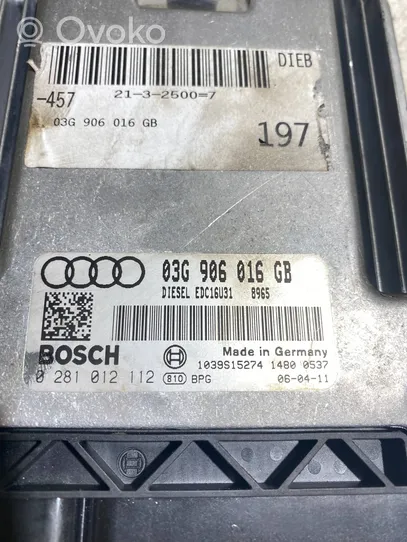 Audi A6 S6 C6 4F Moottorin ohjainlaite/moduuli 03G906016GB